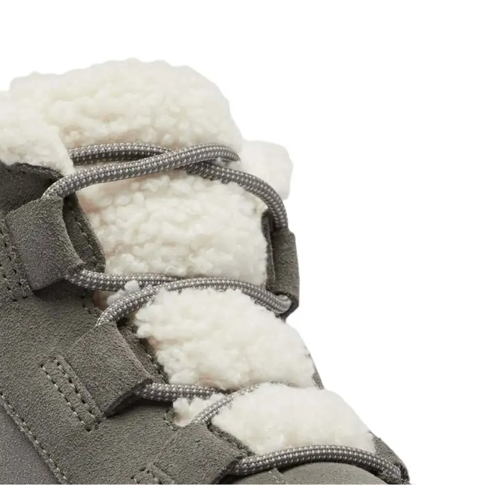 Sorel Women's Waterproof Winter Boots Grey Faux Fur Lined Size 5.5